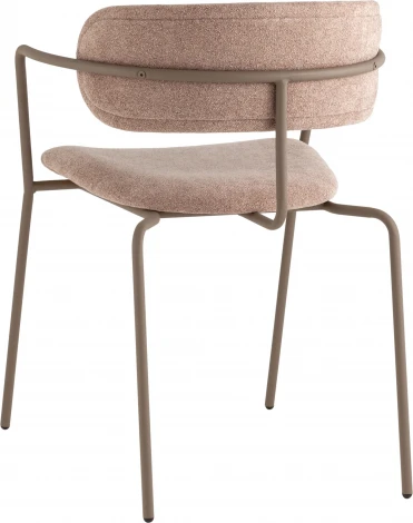 Стул Дженни букле бежевый каркас бежево-серый матовый Stool Group (арт.УТ000039183)