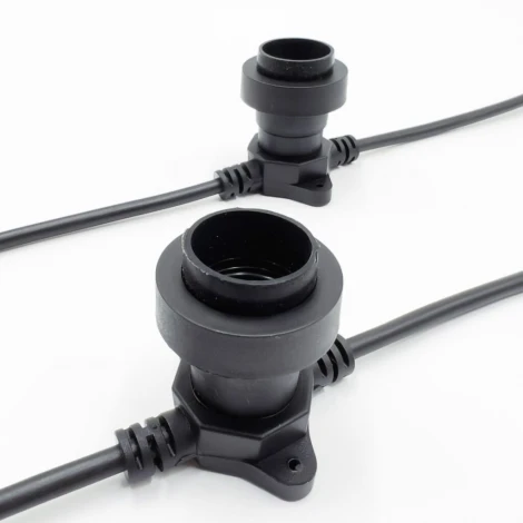 Белт-Лайт LTC 50м, Провод Черный Каучук, Шаг 40 см, 125 Патронов, IP65