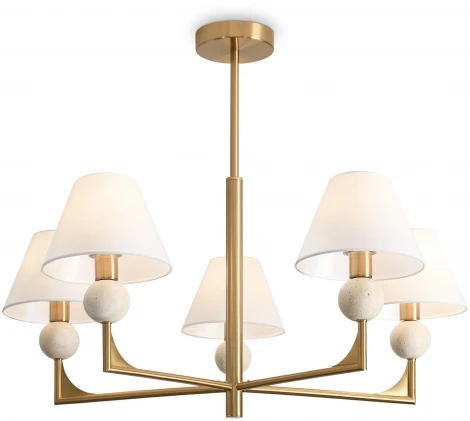 Потолочная люстра на штанге Freya Riley FR2043CL-05BS (220V)