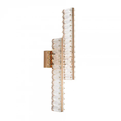 Бра светодиодное хрустальное с регулировкой цветовой температуры Modelux MODELUX ML.753.02 GD