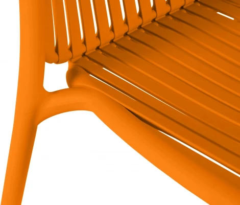 Стул уличный Scoop ОГОГО Обстановочка! (Пластик/Оранжевый) арт.926841