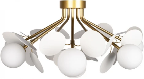 Потолочная люстра Loft It Matisse 10008/8C White (220V, шарики)