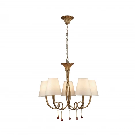 Подвесная люстра Mantra Paola 6206 (220V, на цепи)