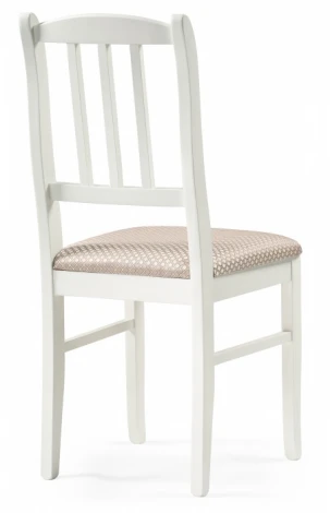 Обеденный стул Woodville Муриел (Массив дерева, Ткань/Белый) арт.601119