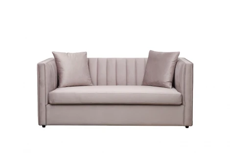 Диван Паоло (Paolo/VR) двухместн.раскл. велюр беж. 182*90*78см Garda Decor 182VR-PAOLO180-2K-Colt1001