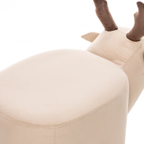 Пуф Leset Maral COMBI (Фанера,Брус/Велюр) Leset арт.2500000127793