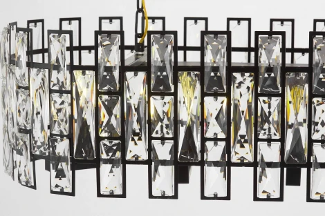 Подвесная люстра Lumina Deco Florina LDP 7041-700-PR BK