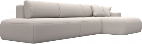 Диван угловой Лига-036 НПБ Модерн Лонг правый угол Лига Диванов (Замша) арт.127762