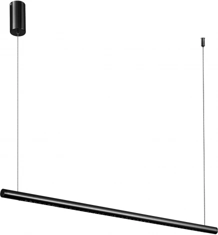 Подвесной линейный светильник ST Luce SL6238.413.01 черный/черный,латунь LED 1*28W 4000K (220V, на проводе)