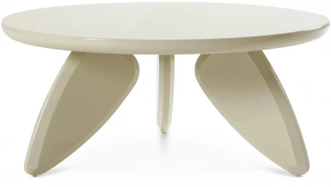 Журнальный столик Lapix round ОГОГО Обстановочка! (МДФ/Бежевый) арт.939726