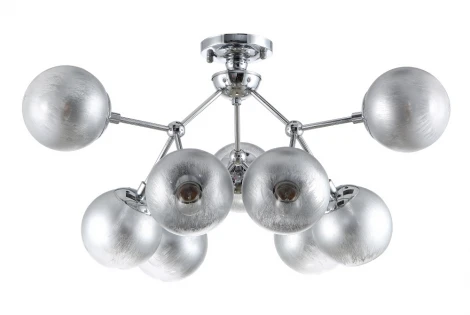 Потолочная люстра Crystal Lux Medea PL9 CHROME