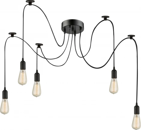 Подвесной светильник Globo Maracana A110-5 (220V, на проводе, паук)