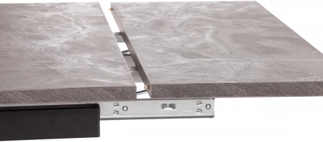 Стол VIGO ЛДСП/HPL/металл, 120 x 80 30 х 75 см, Мрамор чёрный/чёрный Tetchair 19730