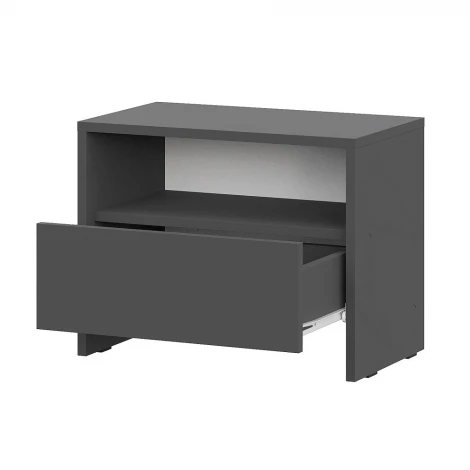 Тумба Арника прикроватная Камелия 1, Графит