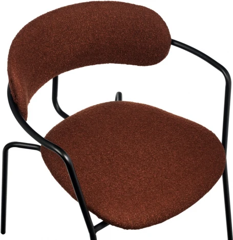 Стул Ant букле терракотовый Bradexhome арт.RF 0832