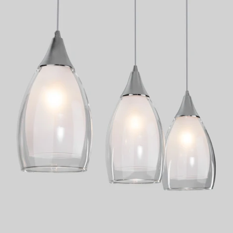 Подвесной светильник Eurosvet Cosmic 50285/3 хром (220V, на проводе)