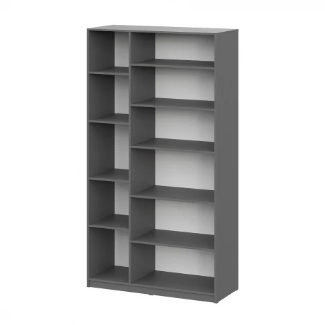 Шкаф распашной с наполнением Арника (9 полок) ШК 5 (1200), Графит