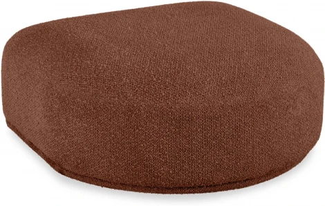 Пуф торцевой Fabro ОГОГО (арт.856689), (Ткань,Букле/Терракотовый)