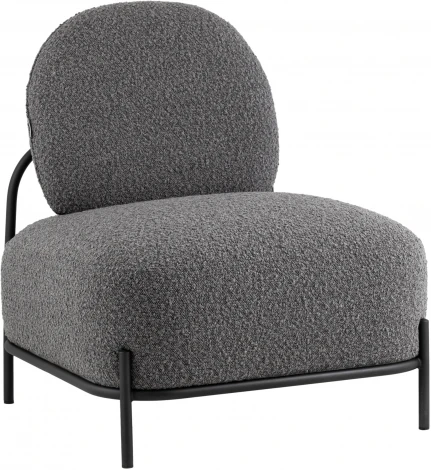 Кресло Стоун new ткань букле тёмно-серый арт.УТ000039997