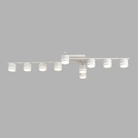 Потолочная люстра на штанге Lumion Agnia 8303/10C белый, металл GX53 LED 10*7W 220V