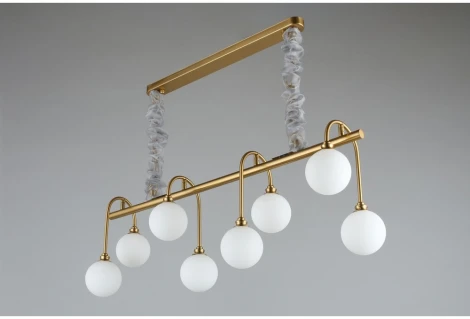 Подвесная люстра Aployt Eloiz APL.839.03.08 (220V, на цепи, шарики)