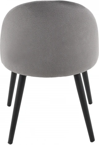 Стул Аврора Белиз, Черный муар/Monolit Grey