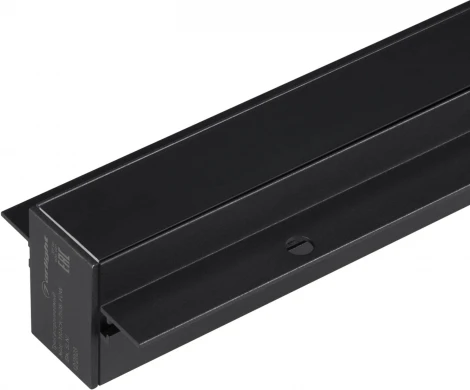 Трек магнитный встраиваемый MAG-TRACK-2538-FDW-2000 (BK, 5LN) (Arlight, IP20 Металл) 046285