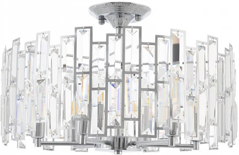 Потолочная люстра хрустальная на штанге Arte Milano Sorrento-3209 373209/6/80/480 CR (220V)