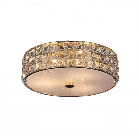 Потолочный светильник круглый Citilux Портал CL324132 (220V, хрусталь K9)