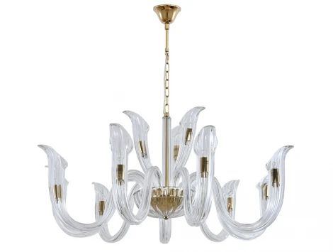 Подвесная люстра Newport Lilia 3653+9/C gold