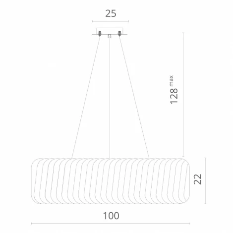 Подвесная люстра Divinare Megan 7568/18 SP-12