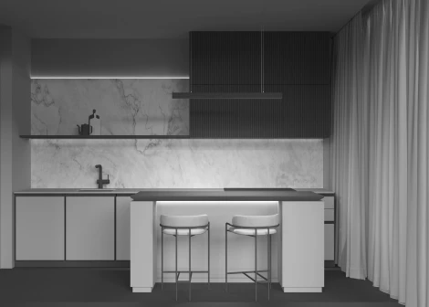 Подвесной линейный светильник BASIS 4000K 1x40Вт 110° LED Maytoni Technical P051PL-L40B4K