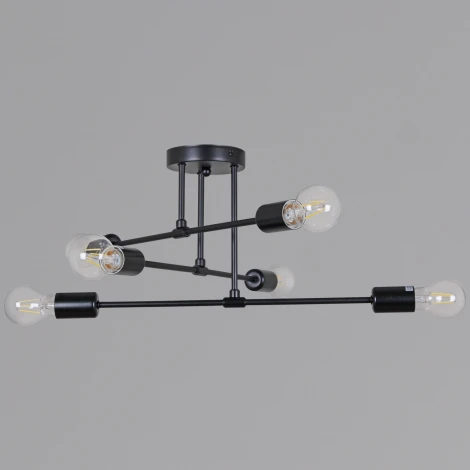 Потолочная люстра на штанге Reluce 90800-0.3-06 BK