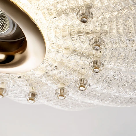 Подвесная люстра светодиодная хрустальная Modelux ML.9555.500 CP