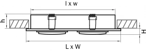 Встраиваемый точечный светильник Lightstar Singo 011602 (220V)