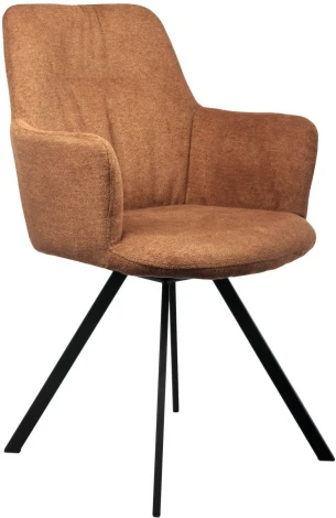 Стул Grant терракотовый шенил на поворотном механизме Bradex Home арт.FR 1005