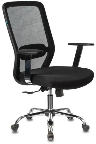 Кресло Бюрократ CH-899SL черный TW-01 сиденье черный TW-11 сетка/ткань крестовина металл хром