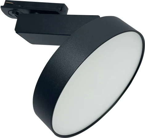 Трековый светильник Zon Unity 3000K 12Вт 110° LED (однофазный) Maytoni Technical TR043-1-12W3K-B (220V, круглые)