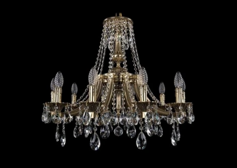 Подвесная люстра Bohemia 1771 1771/10/220/A/GB