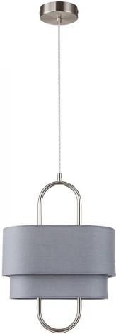 Подвесной светильник 13024/1P Nickel Indigo Borsa V000438 (220V, на проводе, круглые)