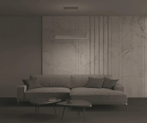 Подвесной линейный светильник Step 3000K 1x23Вт 120° LED Maytoni Technical P010PL-L23G3K (220V, на тросе)