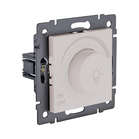 Светорегулятор универсальный 500W кашемир матовый Kollinger REA-027CM для Aspekt, Eleganz, Reflex