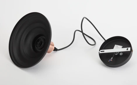 Подвесной светильник Эра PL4 BK/RC (220V, на проводе, круглые)