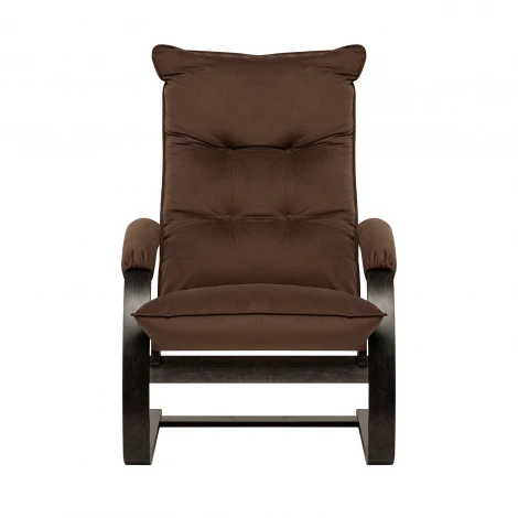 Кресло-трансформер Leset Монако 2500000117428 Фанера,Береза,Шпон,Металл, Велюр, Бежевый, Венге