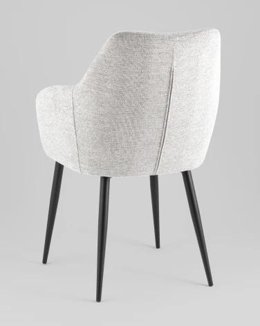 Стул обеденный Katys светло-серый рогожка Stool Group УТ000042064