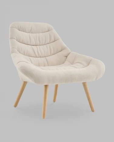 Кресло Олби Страйпс белый Stool Group арт.УТ000040104