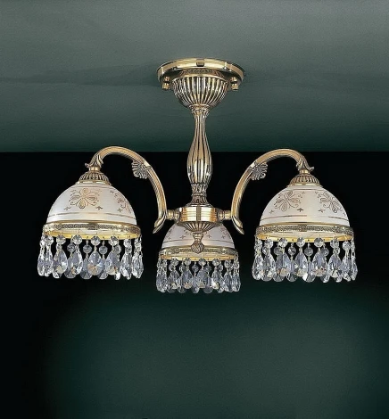 Потолочная люстра Reccagni Angelo 6120 PL 6120/3 (220V, подвески)
