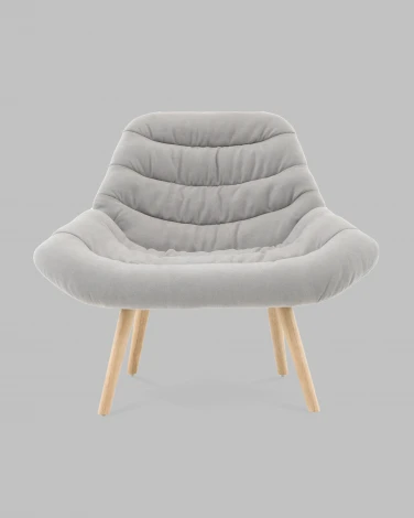 Кресло Олби Страйпс светло-серый Stool Group арт.УТ000040101