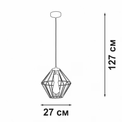 Подвесной светильник Vitaluce V3067-8/1S (220V, на проводе)