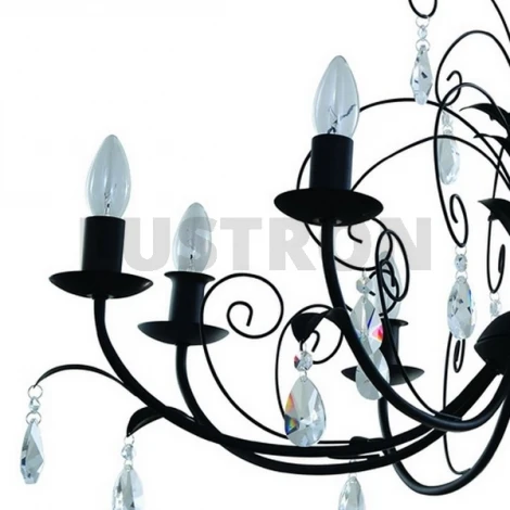 Подвесная люстра IDLamp 835 835/8-Argentoscuro